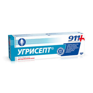 911 Угрисепт гель-бальзам для проблемной кожи лица 100мл 911 Угрисепт гель-бальзам для проблемной кожи лица 100мл