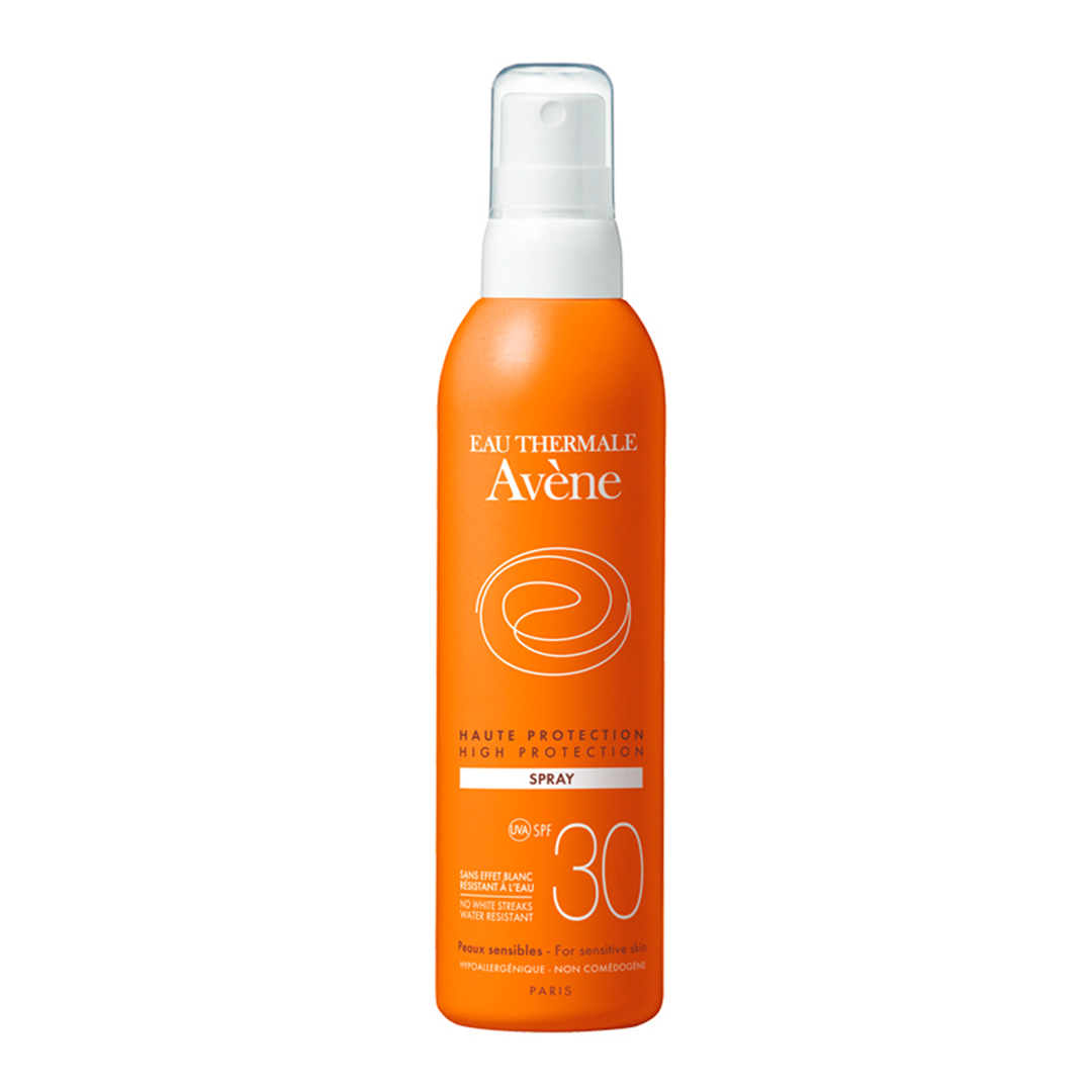 Avene sun спрей солнцезащитный для загара всех типов кожи тела SPF50+ 200мл