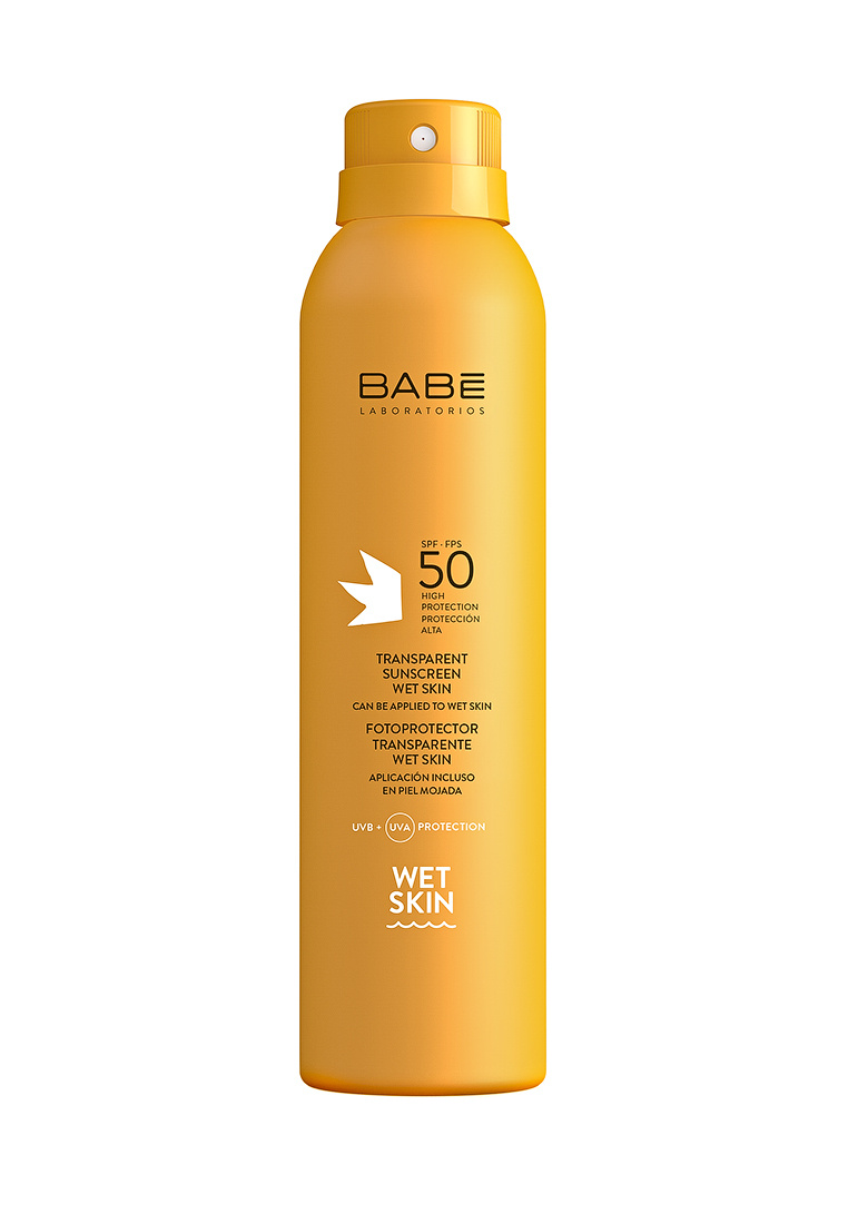 Babe спрей солнцезащитный водостойкий для всех типов кожи SPF50+ 200мл