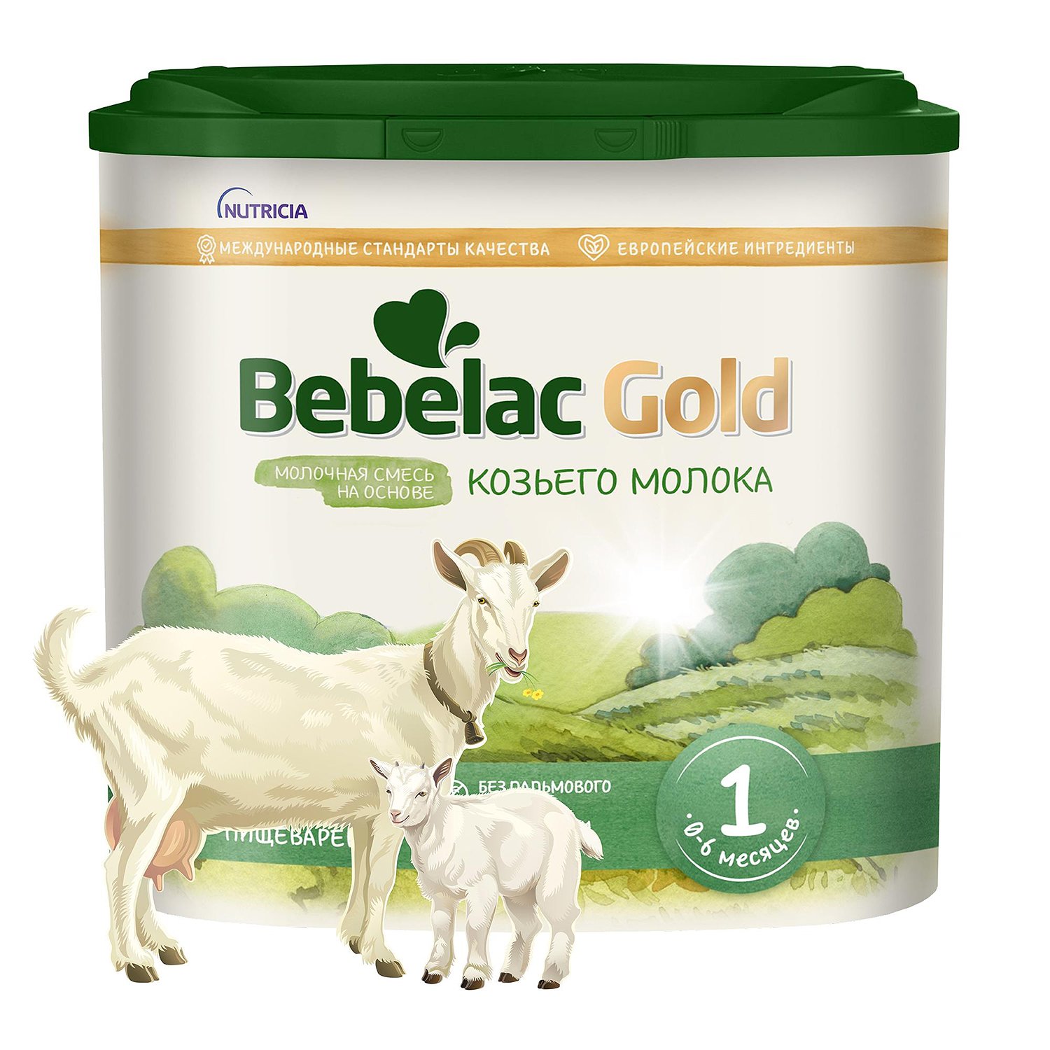 Bebelac gold 1 смесь на основе козьего молока детская от 0-6мес 400г
