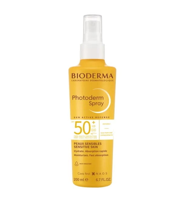 Bioderma photoderm SPF50+ спрей 200мл