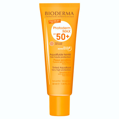 Bioderma photoderm max aquafluid SPF50+ 40мл