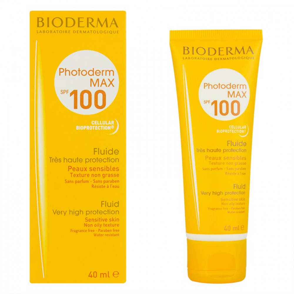 Bioderma photoderm max ultra fluide защита от солнца SPF100 40мл