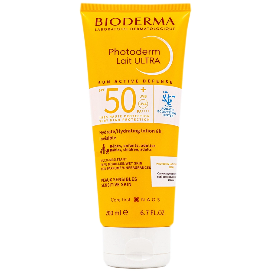 Bioderma photoderm солнцезащитное молочко 250мл SPF50+