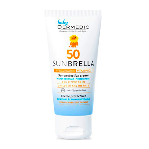 Dermedic sunbrella baby солнезащитный крем для лица детей SPF50 50мл