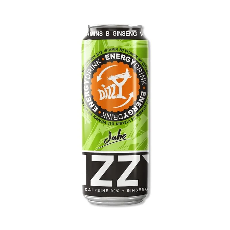 Dizzy jabe energi  напиток энергетический железная банка 450мл