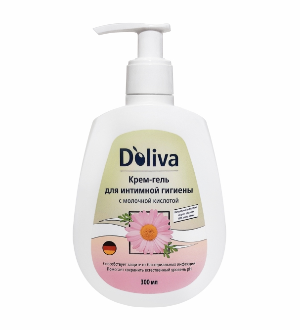 Doliva крем-гель для интимной гигиены 300мл Doliva крем-гель для интимной гигиены 300мл