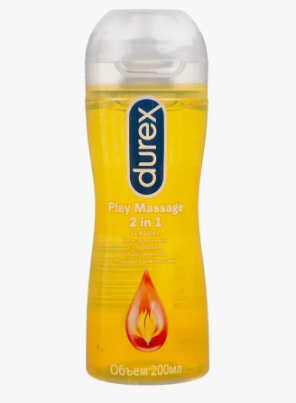 Durex гель-смазка play sensual 2в1 200мл