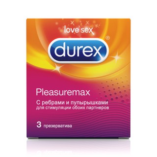 Durex презервативы pleasuremax №3
