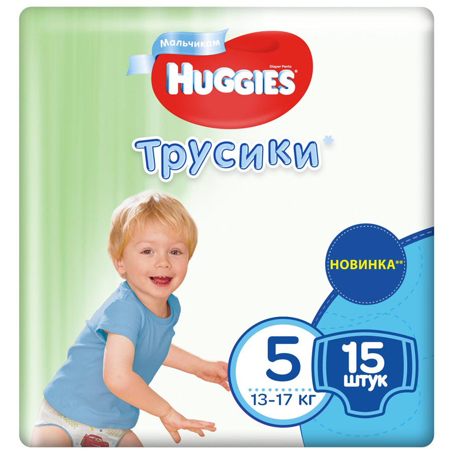 Huggies подгузники-трусики little walkers-5 д/мальч 13-17кг №15