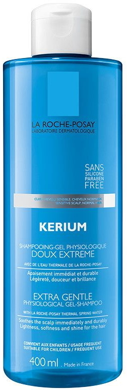 La Roche-Posay kerium шампунь-гель мягкий физиологический 400мл La Roche-Posay kerium шампунь-гель мягкий физиологический 400мл