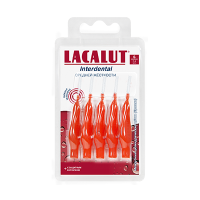 Lacalut interdental зуб щетка 2,4мм S