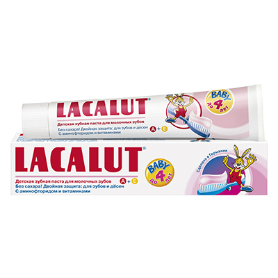 Lacalut baby зуб паста с 0-4 лет 50мл