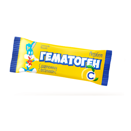 Mega Gem гематоген с вит С 40г н/д