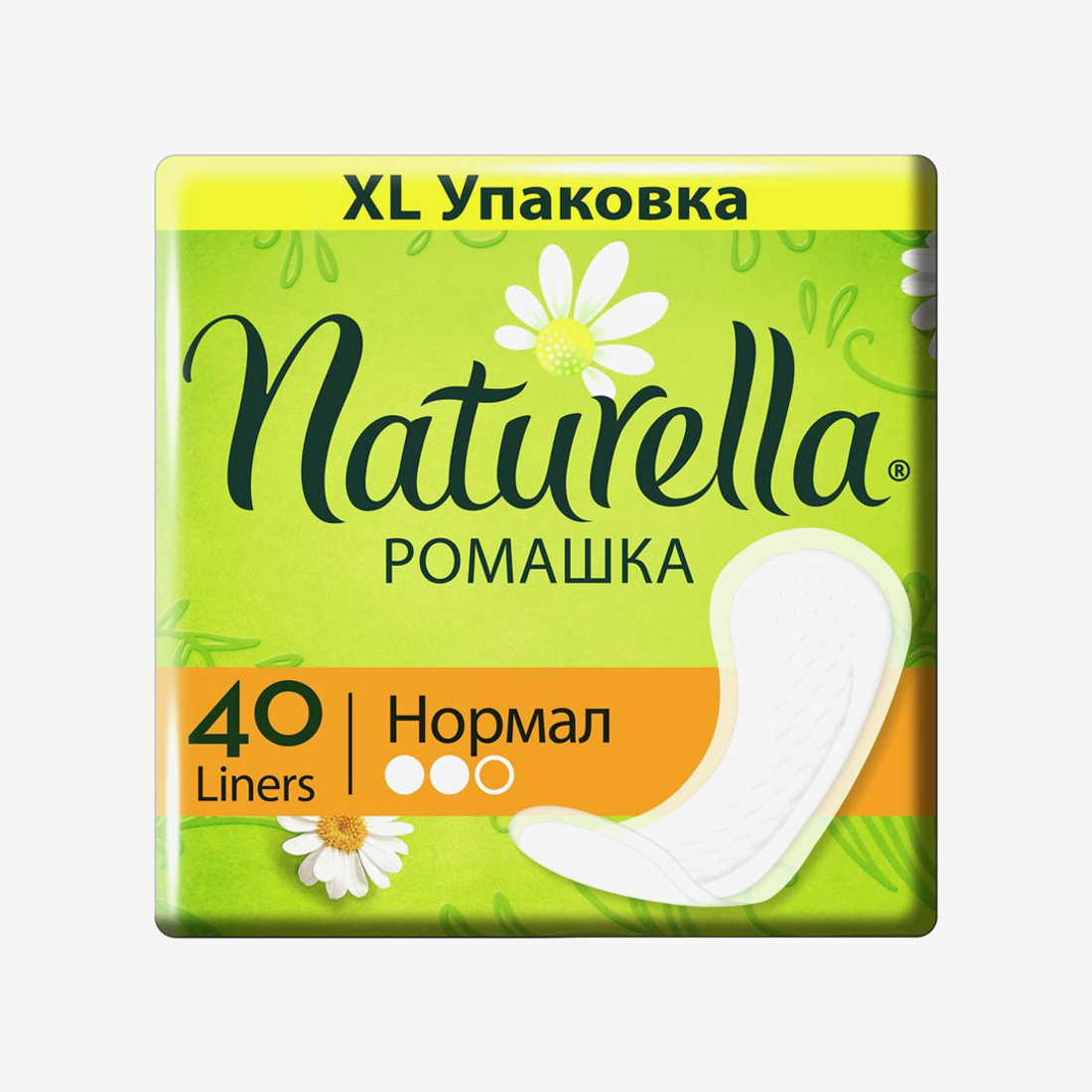 Naturella normal прокладки ежедневные ромашка №40 Naturella normal прокладки ежедневные ромашка №40