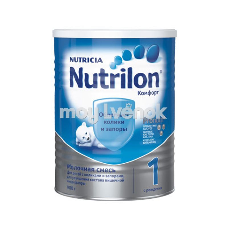 Nutrilon комфорт 1 смесь сухая молочная 0-6мес 900г