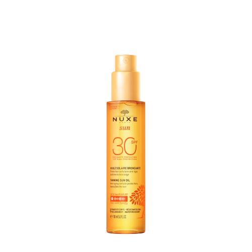 Nuxe sun масло солнцезащитное для загара лица и тела SPF30 150мл н/д