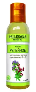 Pellesana масло репейное с касторовым маслом вит А Е 100мл Pellesana масло репейное с касторовым маслом вит А Е 100мл