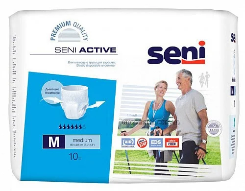 Seni active medium трусики для взрослых №10