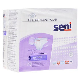 Seni super small plus подгузники для взрослых №10