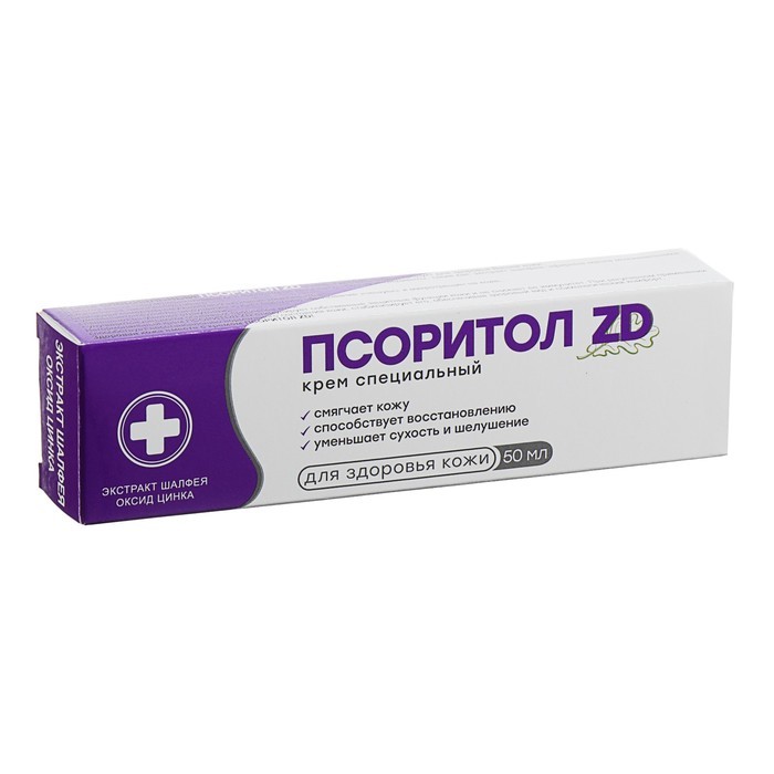 ZD псоритол крем специальный 50мл ZD псоритол крем специальный 50мл