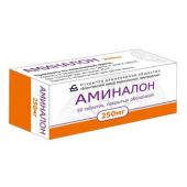 Аминалон таб 250мг №50 Аминалон таб 250мг №50