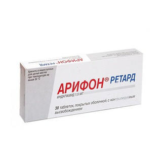 Арифон ретард таб 1,5мг №30 Арифон ретард таб 1,5мг №30