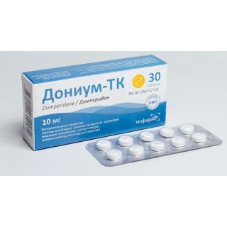 Дониум-ТК таб 10мг №30 Дониум-ТК таб 10мг №30