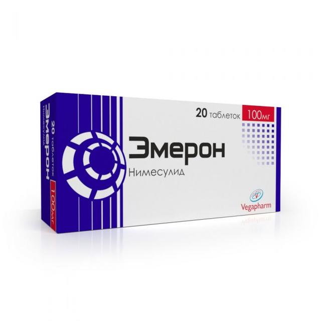 Эмерон таб 100мг №20 Эмерон таб 100мг №20