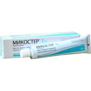 Микостер крем д/наружн примен 1% 30г Микостер крем д/наружн примен 1% 30г