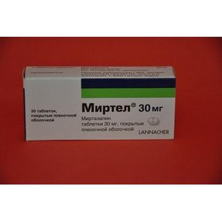 Миртел таб 30мг №30 Миртел таб 30мг №30