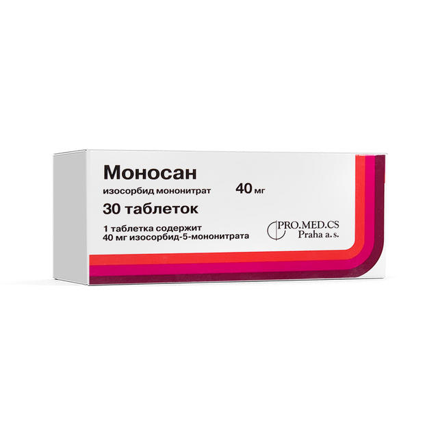 Моносан таб 40мг №30 Моносан таб 40мг №30