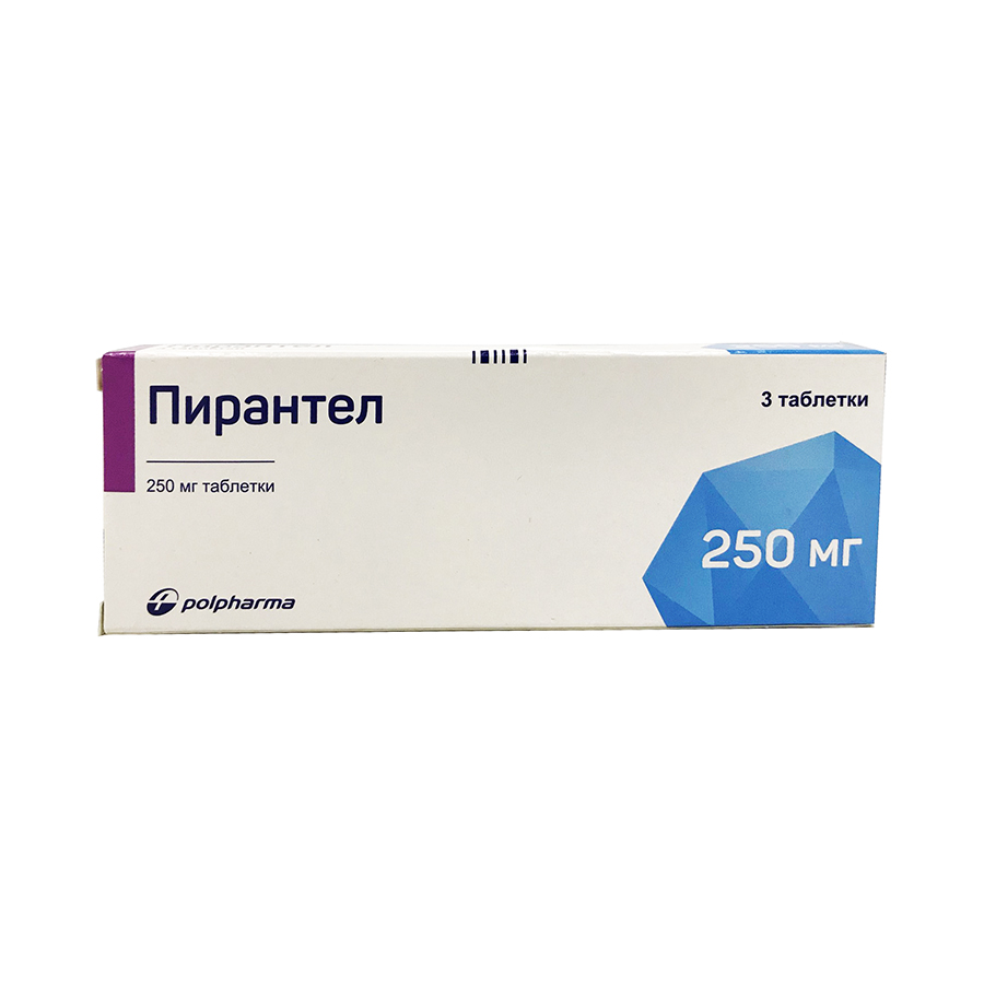 Пирантел таб. 250мг №3
