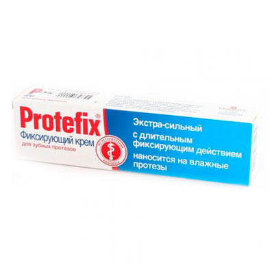 Протефикс крем фикс экстра-сильный для зуб протезов 20мл