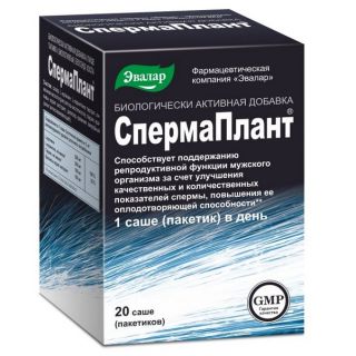 Спермаплант саше 3,5г №20 Эвалар Спермаплант саше 3,5г №20 Эвалар