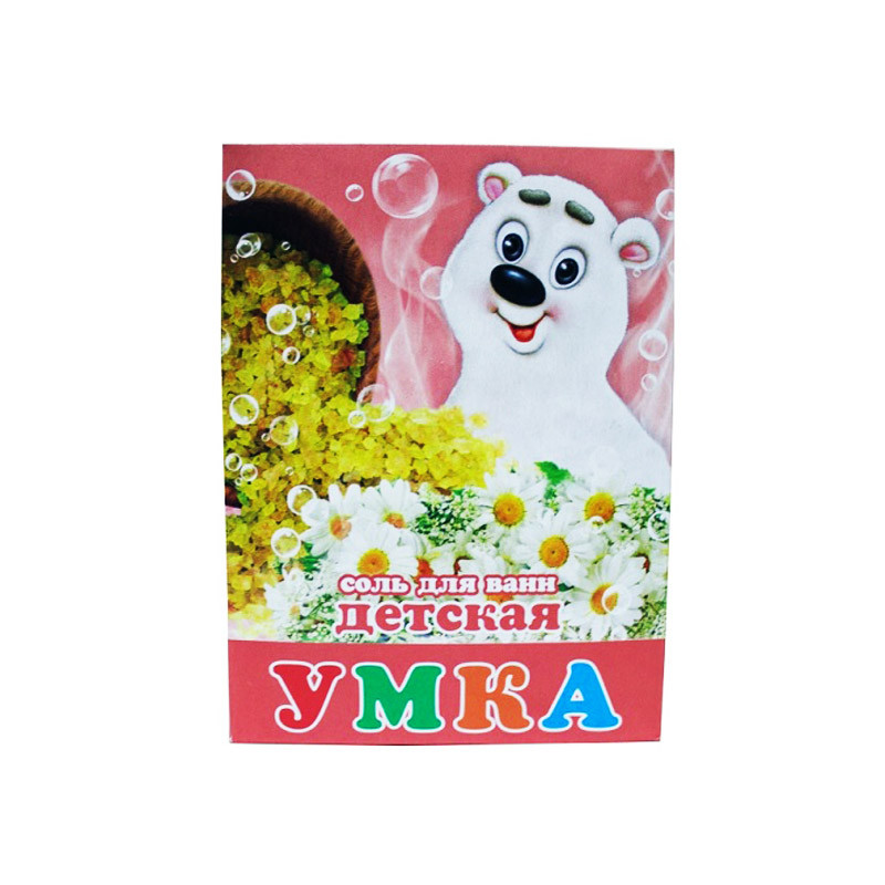 Умка соль для ванн ромашка для детей 450г Умка соль для ванн ромашка для детей 450г